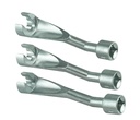 Atvērto cauruļvadu atslēgu komplekts, 3 gab., 14–17–19 mm, 1/2 collas piedziņa (93510300, PICHLER)
