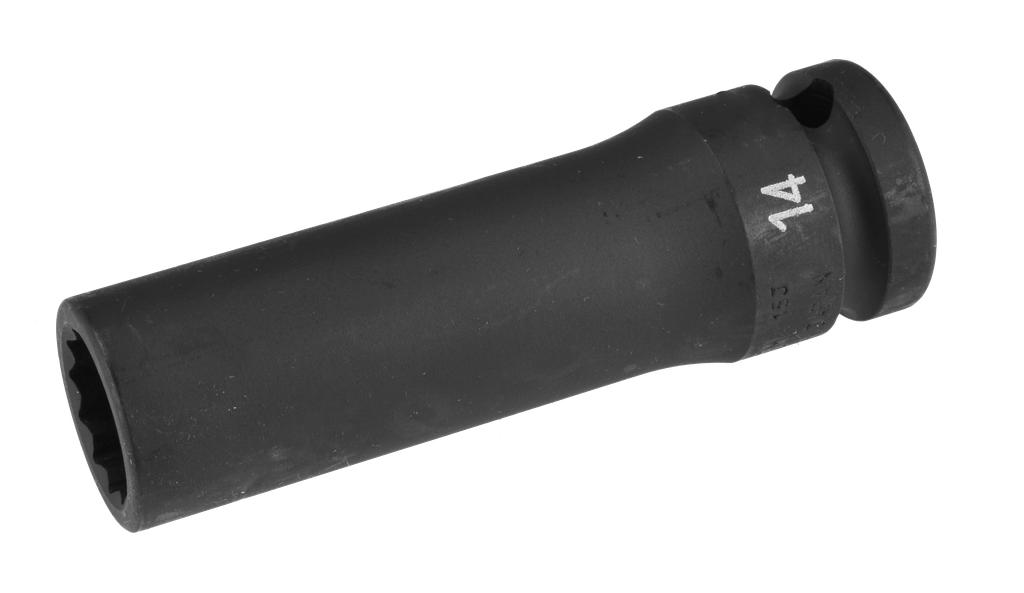 Schlagstecknuss 1/2" lang 12-kant SW14mm (9436140, PICHLER)