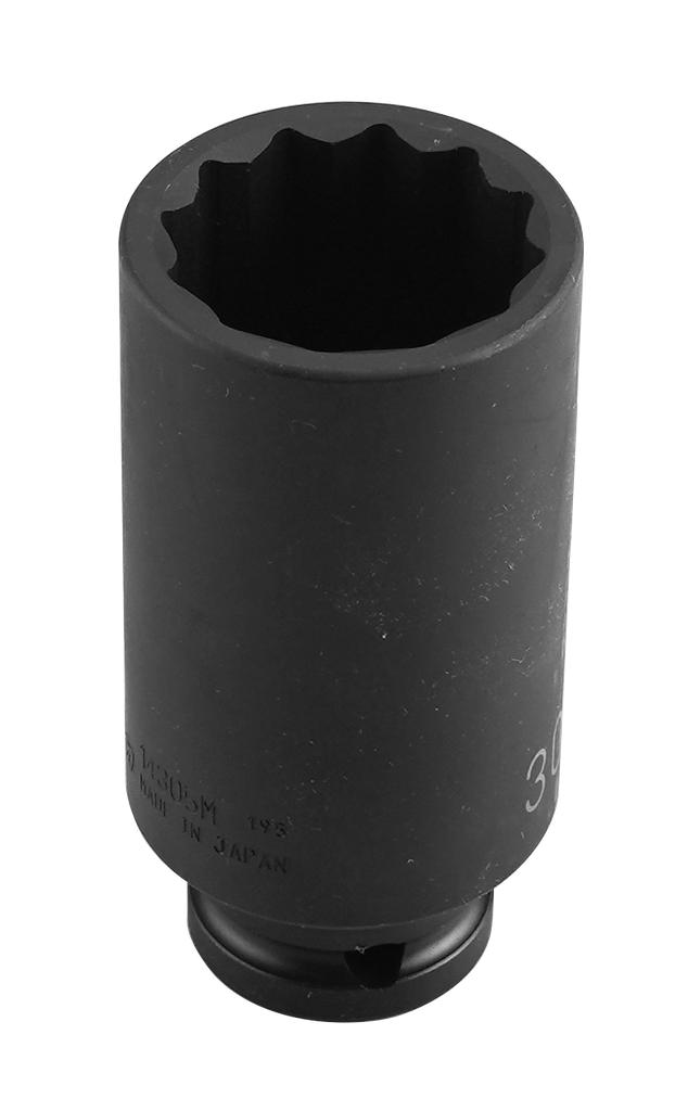 Schlagstecknuss 1/2" lang 12-kant SW30mm (9436300, PICHLER)