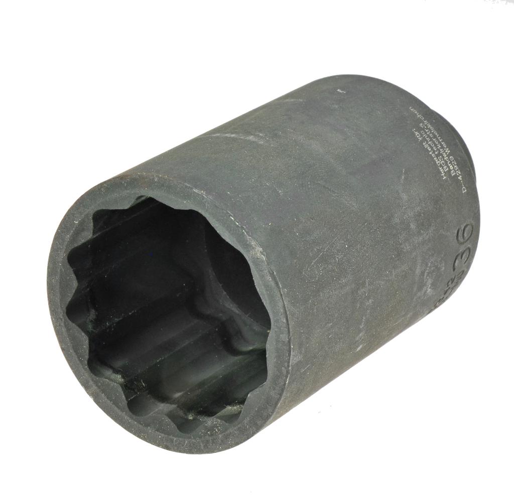 Schlagstecknuss 1/2" lang 12-kant SW36mm (9436360, PICHLER)