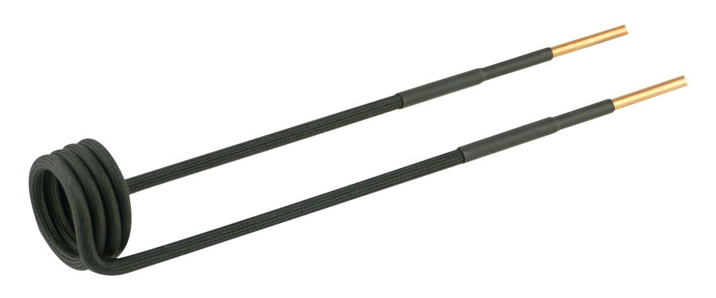 Spule gerade, Ø26mm, Länge 220mm, M12 Ausführung in schwarz (95356215, PICHLER)