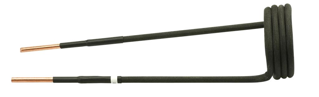 Spule gerade, Ø45mm, Länge 220mm, M22 Ausführung in schwarz (95356218, PICHLER)