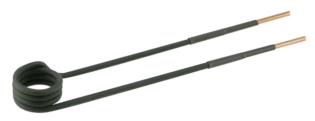 Spule 90° abgewinkelt Ø26mm, L220mm, M12 Ausführung in schwarz (95356225, PICHLER)