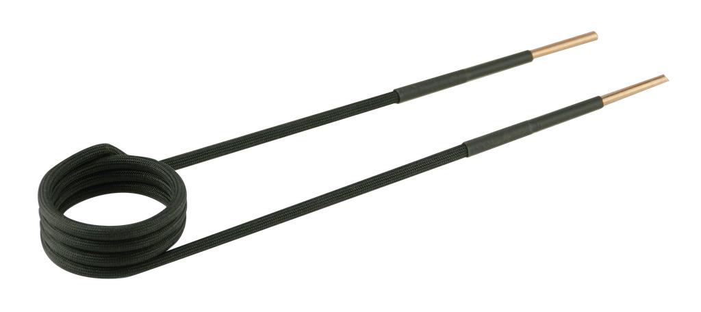 Spule 90° abgewinkelt Ø38mm, L220mm, M20 Ausführung in schwarz (95356227, PICHLER)
