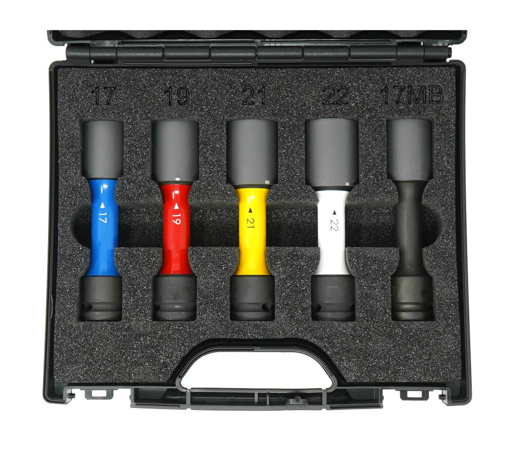 XL-impact socket-set ½", 5 pcs. (99416300, PICHLER)