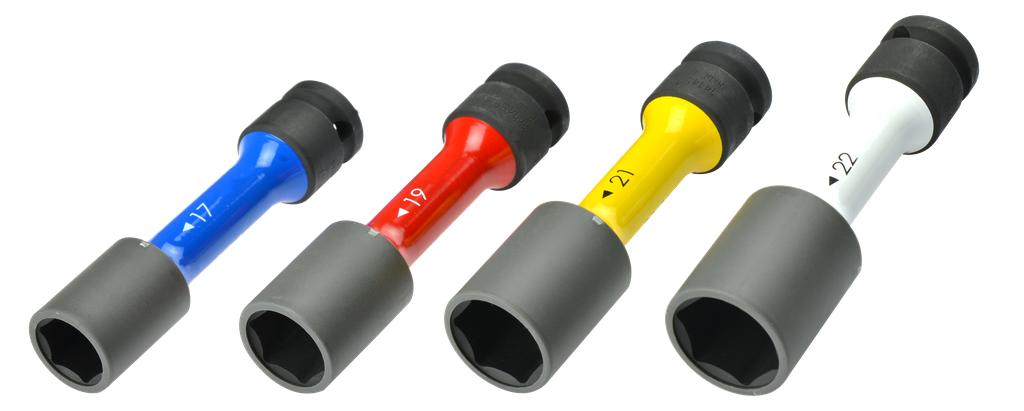 Impact socket 1/2" XL set 4 pcs (9941730, PICHLER)