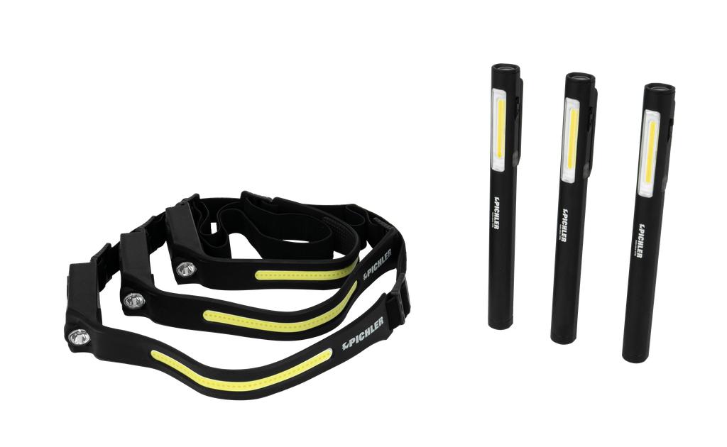 Werkstatt-Lampen-Set, 6-tlg. (99720055, PICHLER)