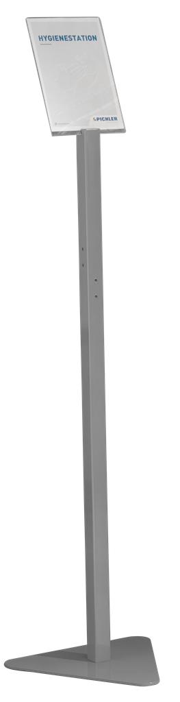 Grundgerät Hygienestation pulverbeschichtet in grau (99900021, PICHLER)