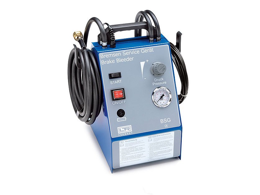Brake bleeding unit (230V, 5L) (100507_1-LR, LEITENBERGER)