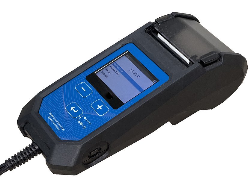 Digital Battery and Charging System Tester with Built-in Printer (070713_1, LEITENBERGER)