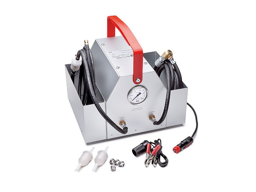 Electric pump for bleeding fuel systems of HDEP/MDEG diesel engines in commercial vehicles (060504_2, LEITENBERGER)