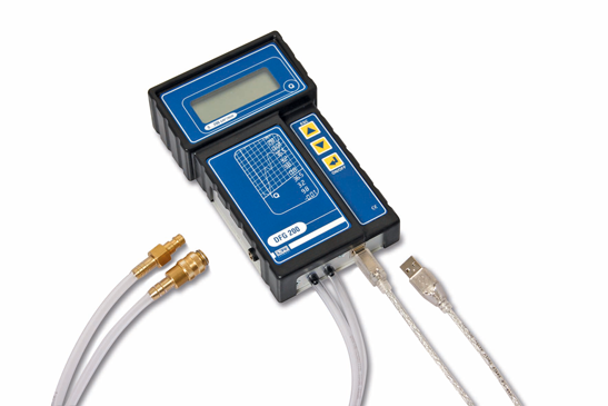 Flow meter with a USB interface for data management (042724_2, LEITENBERGER)