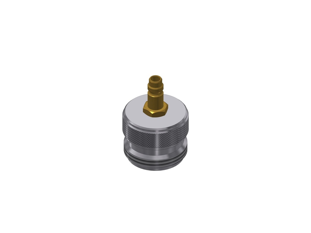Radiator cap test adapter, M 48x3 (010628_1, LEITENBERGER)