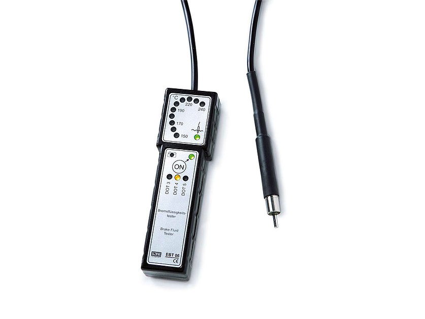 Electronic brake fluid tester for brake fluids DOT 3, 4 and 5.1 (100134, LEITENBERGER)