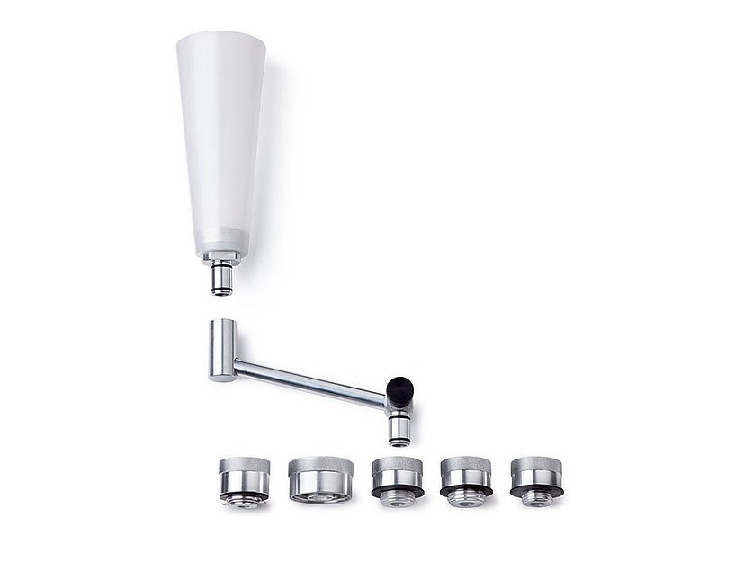 Engine oil filler funnel set (040616_1, LEITENBERGER)