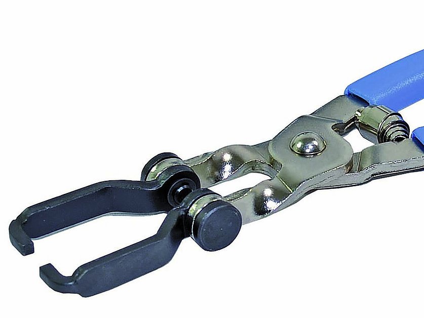 Unlocking plier, small, for SAE quick couplings (400124_1, LEITENBERGER)