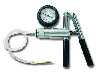 Druck- & Vakuumpumpe mit Präzisions-Vakuummeter (060107, LEITENBERGER)