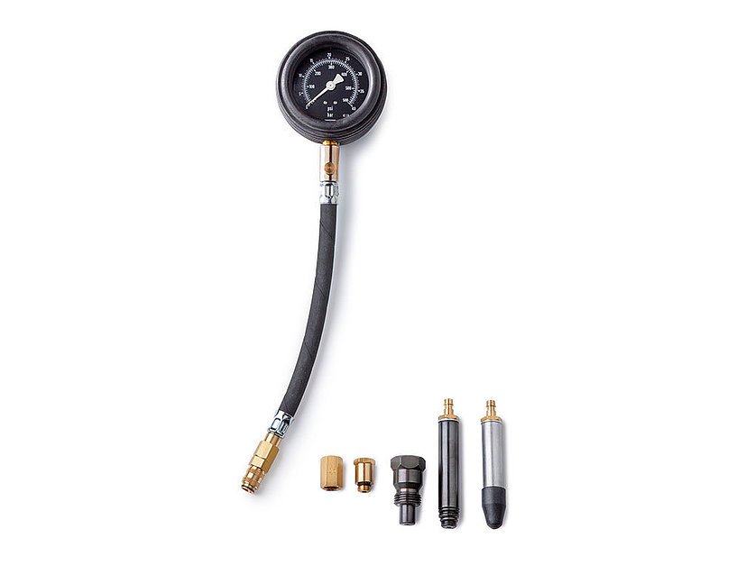 Tester to control the cyclinder compression chamber of Diesel and petrol engines (0...40 bar) (040305_2, LEITENBERGER)