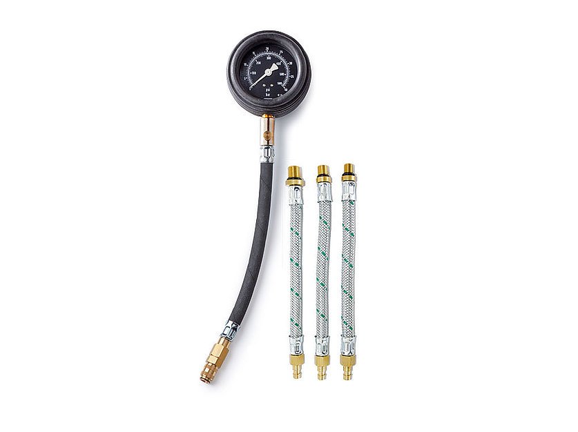 Compression tester (0...40 bar) for petrol engines (040390_4, LEITENBERGER)
