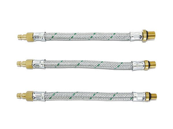 3-piece test adapter set for engine and compression loss testers (042812_1, LEITENBERGER)