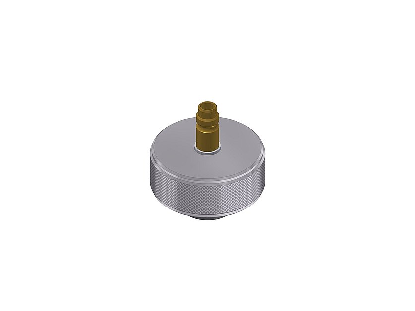 Cooling system pressure test adapter, M 52x3, BMW, LAND ROVER (010241_1, LEITENBERGER)