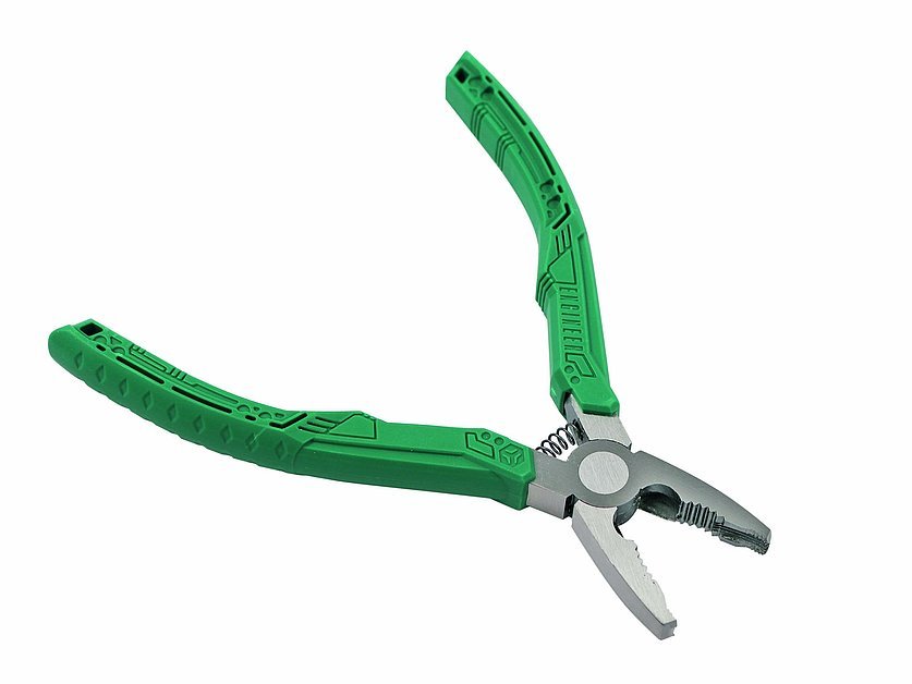 Robust combination pliers for easy loosening of damaged screws (400129_1, LEITENBERGER)