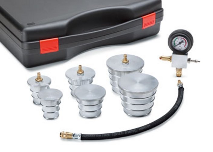 Turbocharger charge air system test case set 14 pcs. (061117_1, LEITENBERGER)