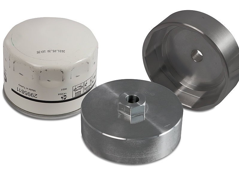 Oil filter wrench milled metal version for IVECO, Fiat, Peugeot and Citroen (400153_2, LEITENBERGER)