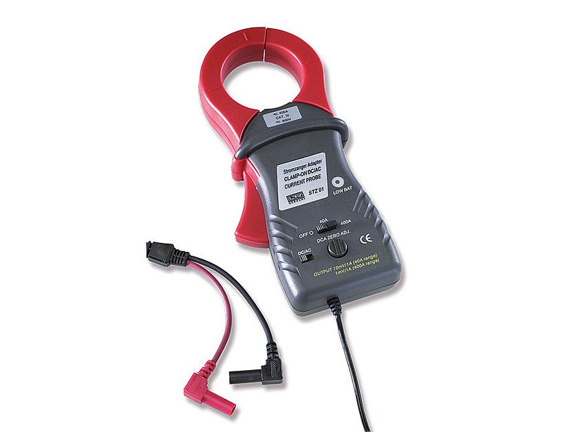 Current clamp adapter - for contactless current measurement up to max. 400 A (041712, LEITENBERGER)