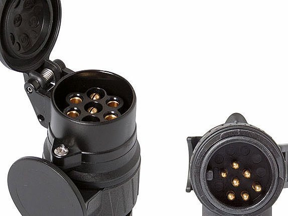 Adapter from 7-pin to 13-pin for towing vehicle tester (080329, LEITENBERGER)