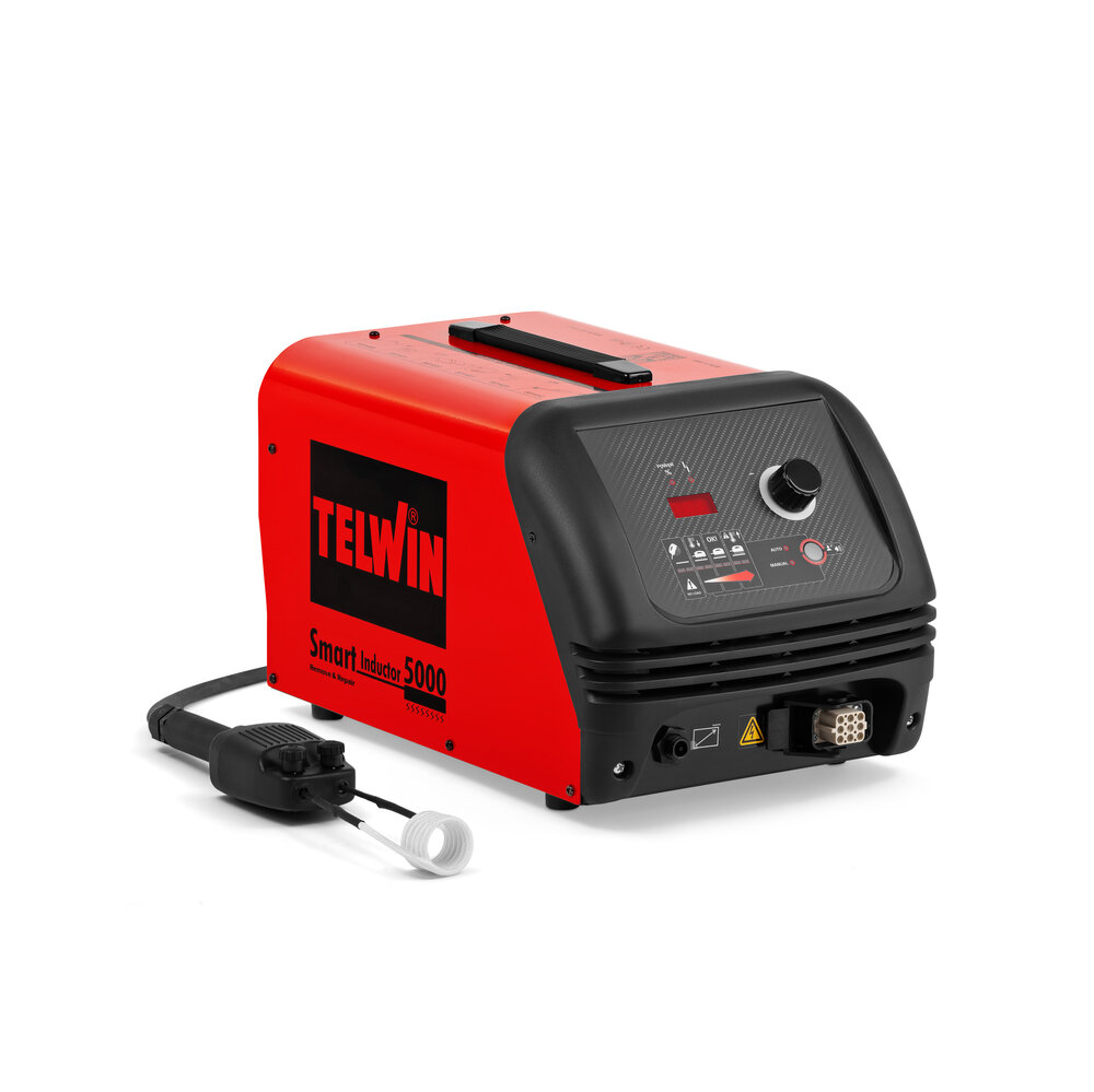 Indukcijas sildītājs SMART INDUCTOR 5000 TWISTER ar piederumiem (835012, TELWIN)