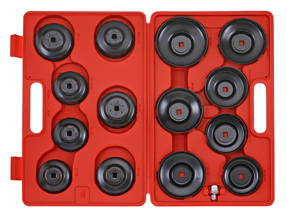 Oil filter cup set, 15 pcs (803003, SONIC)