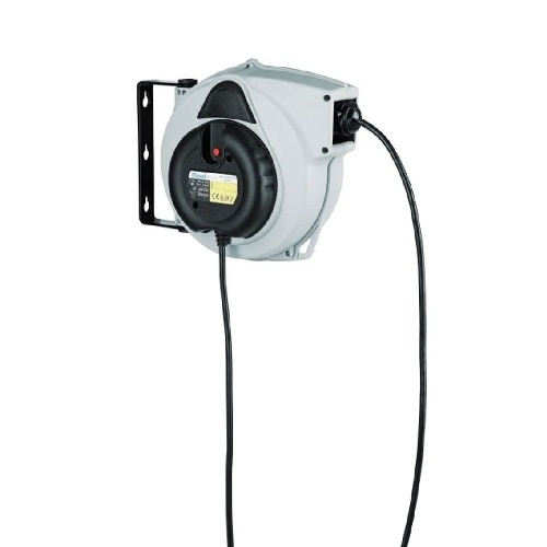 Cable reel 10 m 230 V, 3G1.5 mm², Schuko (811200, MAVEL)