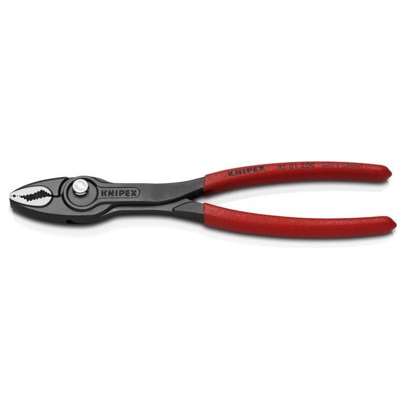 KNIPEX TwinGrip slip joint pliers 200 mm (82 01 200, KNIPEX)