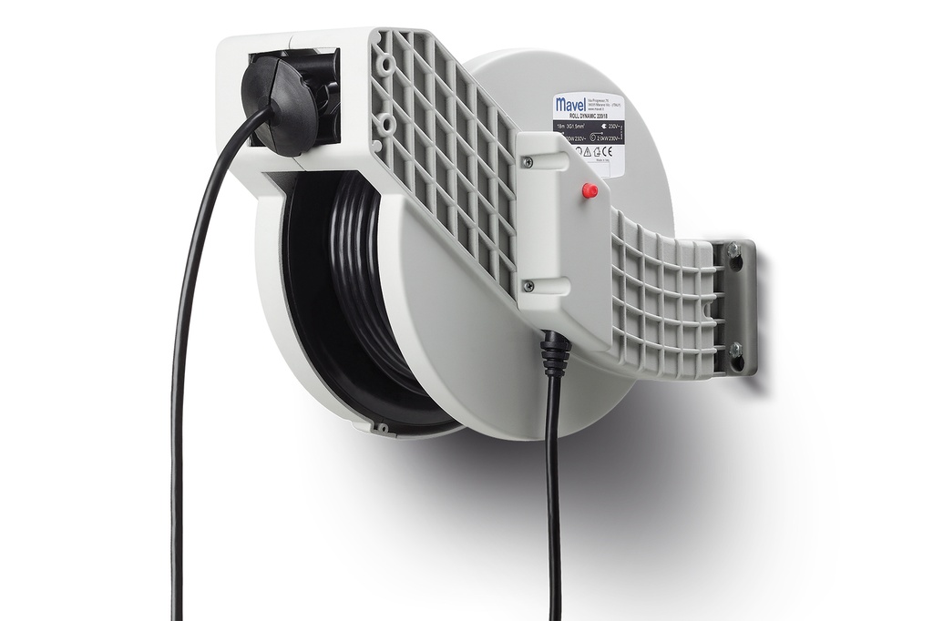 Cable reel 18m 230V (826020, MAVEL)