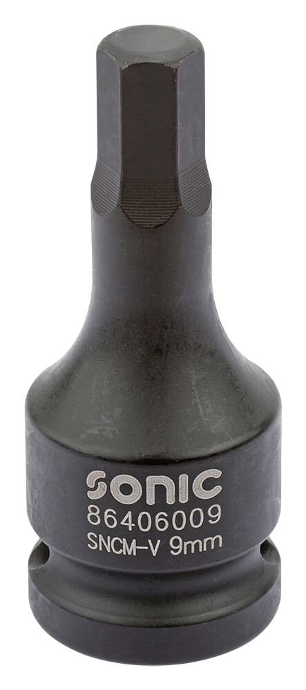 Smūginė galvutė 1/2 su šešiakmapiu 10mm (86406010, SONIC)