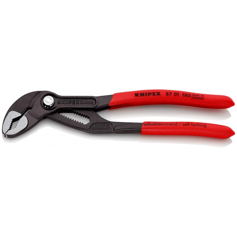 Replės „Cobra" 180mm (87 01 180, KNIPEX)