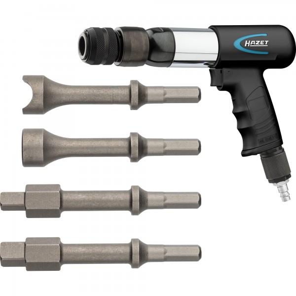 Pneimatiskais kalšanas āmurs ar kaltu komplektu (9035V/5, HAZET)