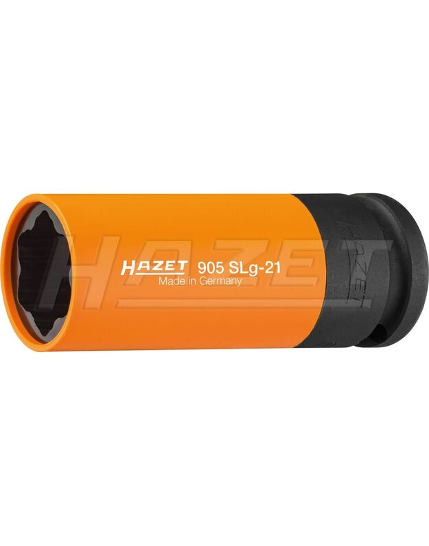Impact socket 1/2" deep for special bolts 21mm (905SLG-21, HAZET)