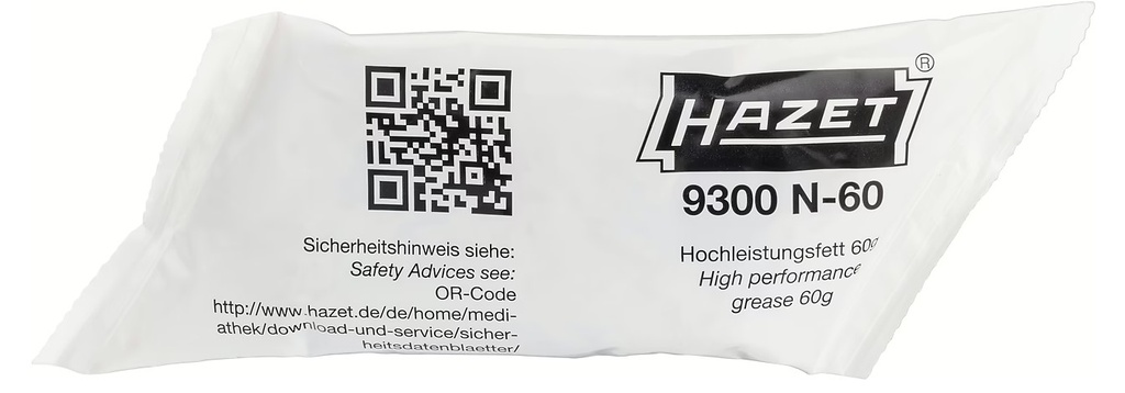 Alyva pneumatinių įrankių plaktuko mechanizmui, 60 ml (9300N-60, HAZET)