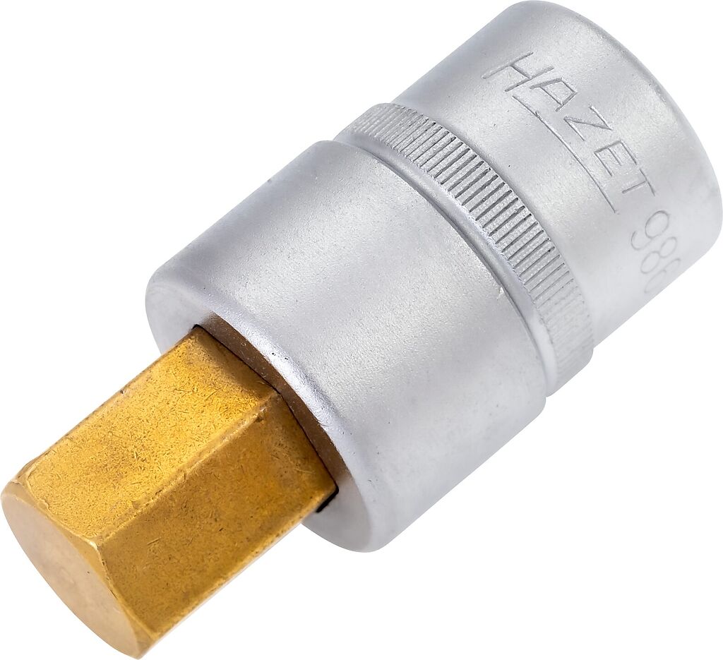 Galvutė 1/2 su šešiakampiu 17.0mm (986-17, HAZET)