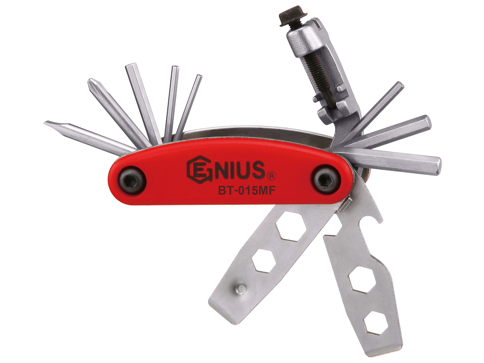 Sudedamas dviračio įrankių rinkinys 15-in-1 (BT-015MF, GENIUS)