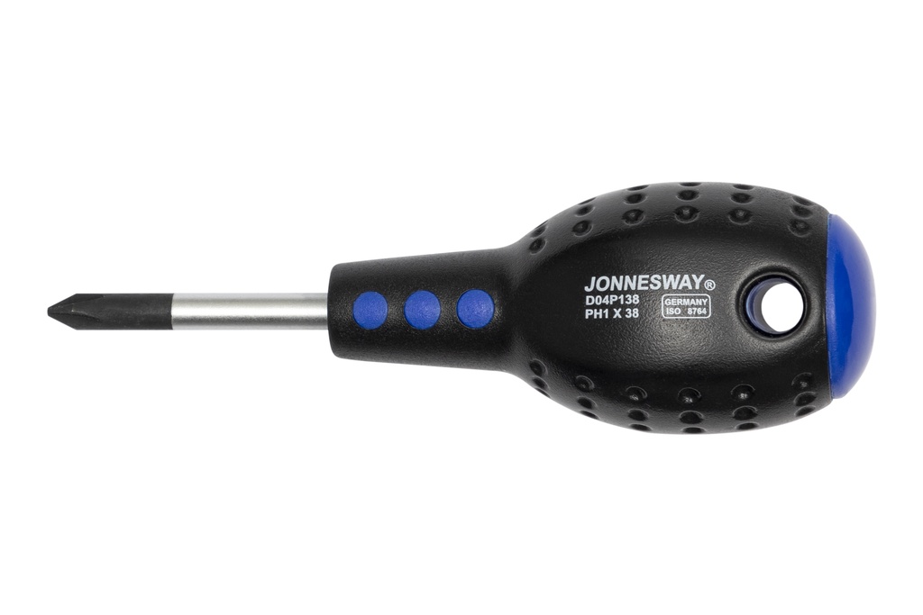 Phillips screwdriver PH1 x 38 mm (1-1/2") (D04P138, JONNESWAY)