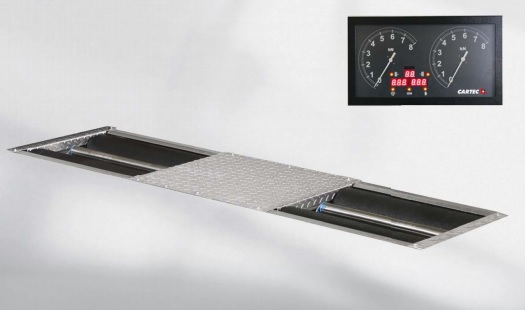 Analogue roller brake tester BDE 204 K SmG 700 (EEBR887AE2, CARTEC)