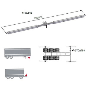 Kravas piekabju riteņu regulēšanas ierīce (STDA49N, RAVAGLIOLI)