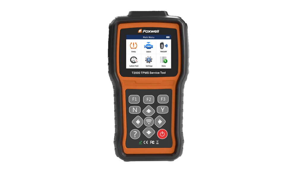Padangų slėgio daviklių tikrinimo ir programavimo prietaisas TPMS, Foxwell (T2000, FOXWELL)