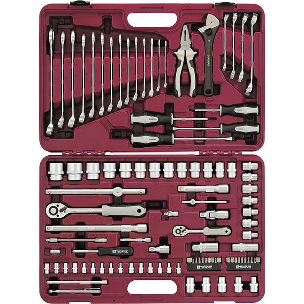 Instrumentu komplekts 1/4"+1/2" DR, 101 gab. (UTS0101, THORVIK)