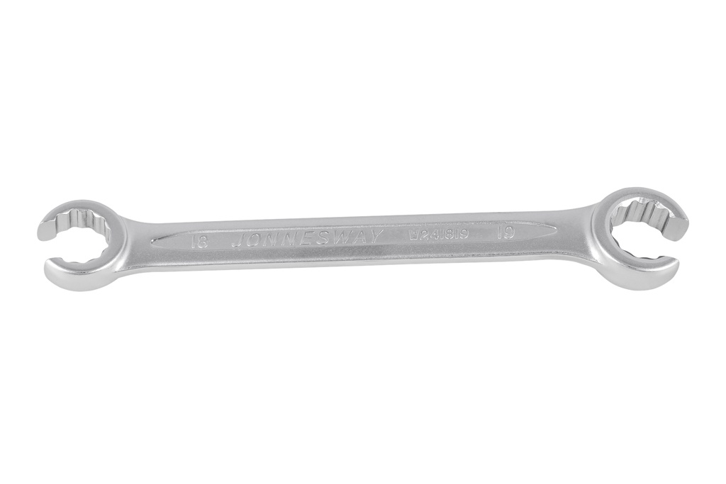 Flare nut wrench, size: 18 x 19 mm (W241819, JONNESWAY)
