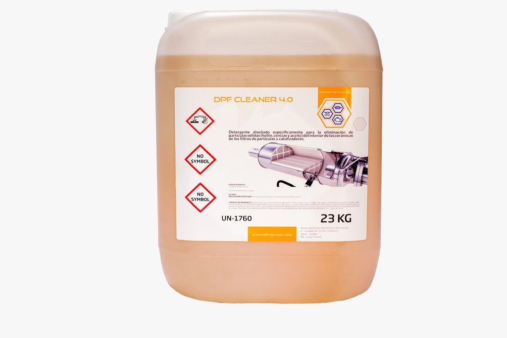 Specialus skystis DPF plovykloms 20 L (DPF-CLEANER4.0)