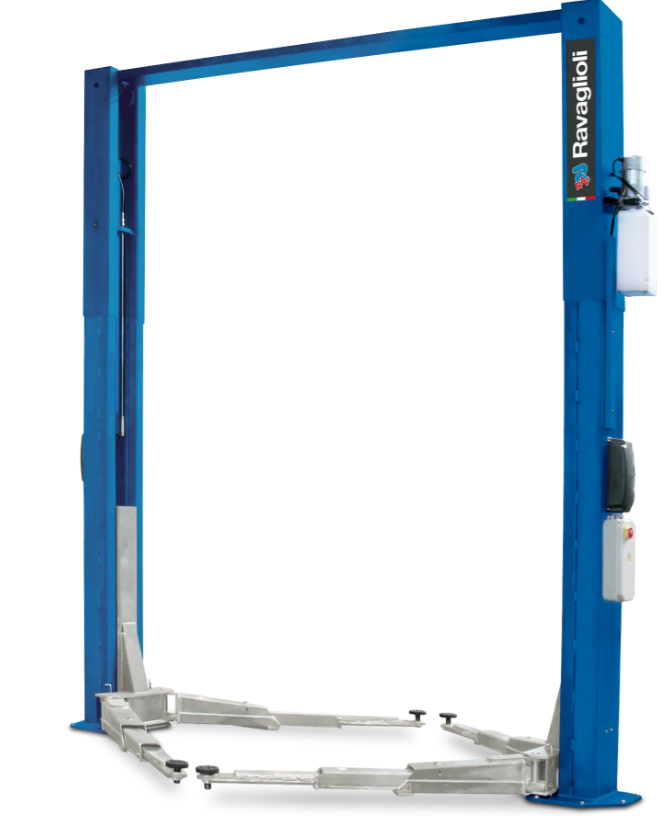 Electro-hydraulic two-post lift 5.5 T, RAVAGLIOLI (KPH370.55LIKTA, RAVAGLIOLI)